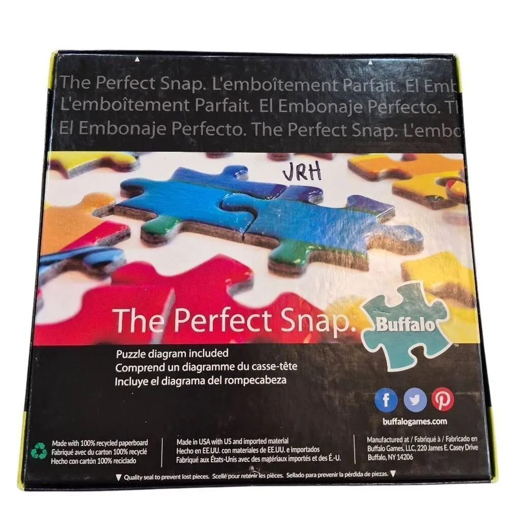 Buffalo Games - Cities in Color - Raining in Paris - 750 Piece Jigsaw Puzzle NEW